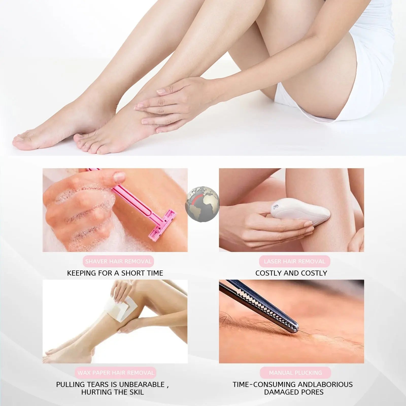 30ml/100ml Body Hair Removal Spray Non - irritating - Mode Fashion