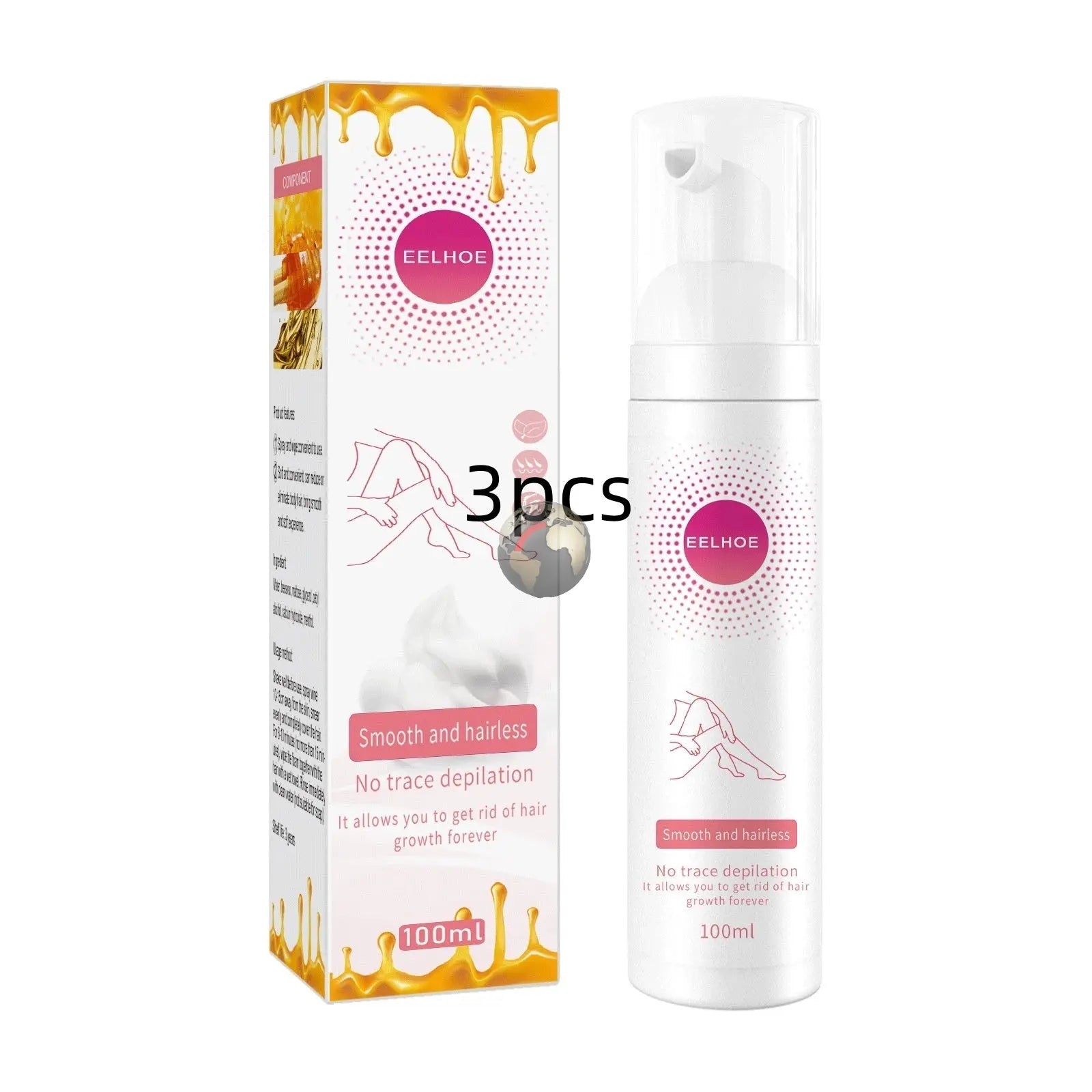 30ml/100ml Body Hair Removal Spray Non - irritating - Mode Fashion