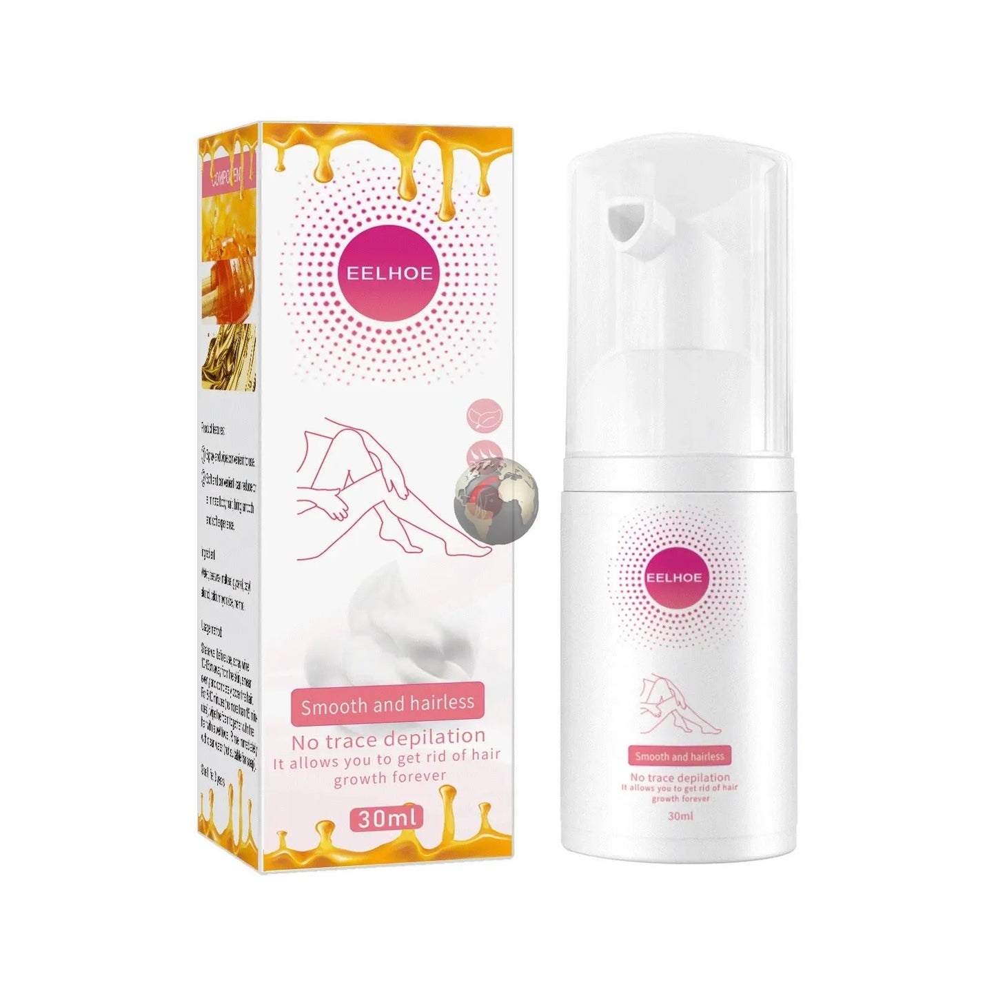 30ml/100ml Body Hair Removal Spray Non - irritating - Mode Fashion