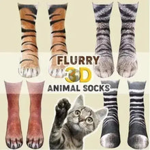 Unisex Long Animal Paw 3D Socks - Xandu Limited
