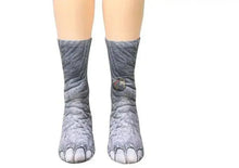 Unisex Long Animal Paw 3D Socks - Xandu Limited