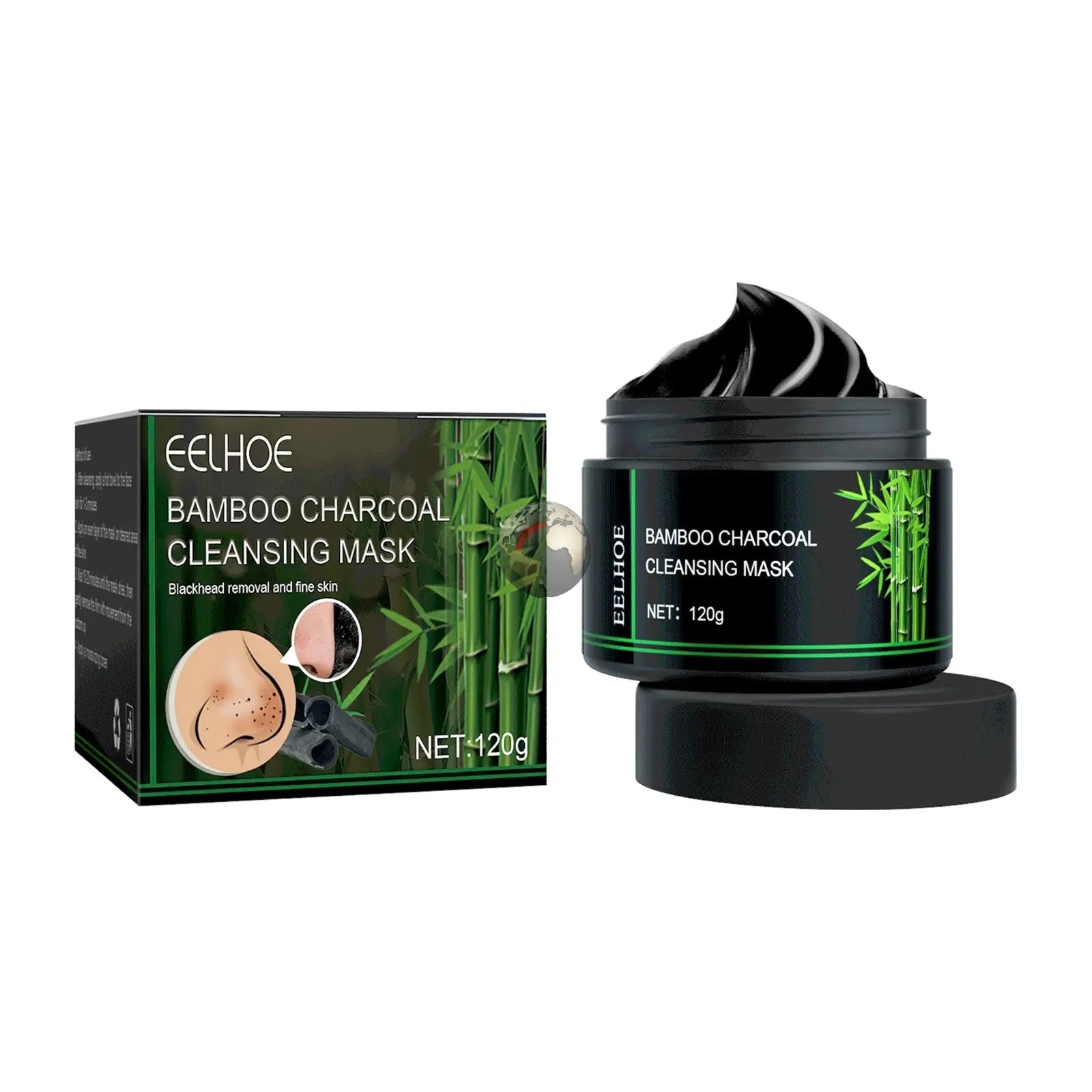 Bamboo Charcoal Blackhead Removal Rip - Off Mask - Mode Fashion